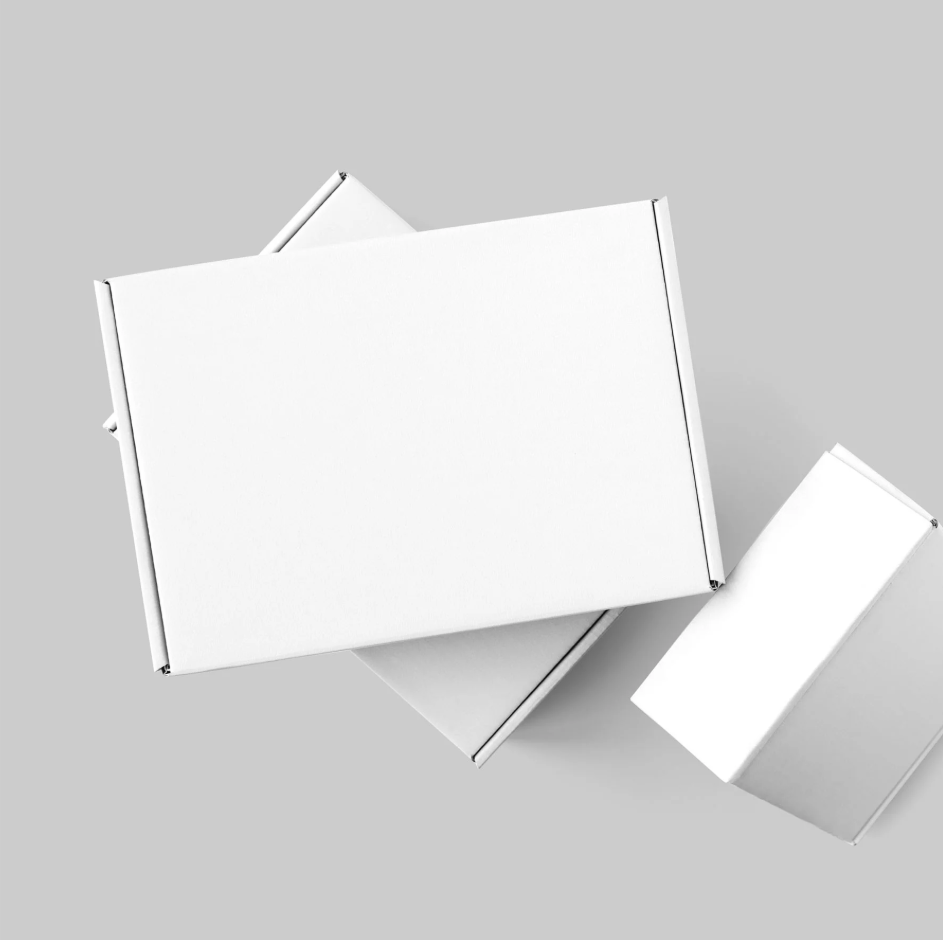White Corrugated Mailer Box (ON HAND)