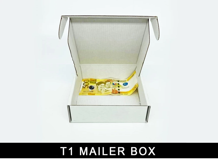 White Corrugated Mailer Box (ON HAND)