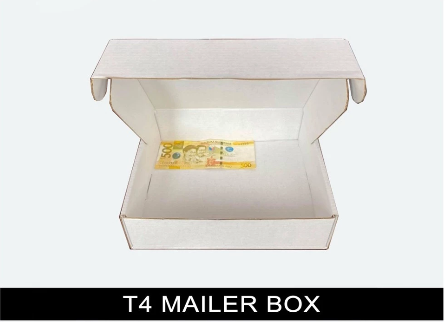 White Corrugated Mailer Box (ON HAND)