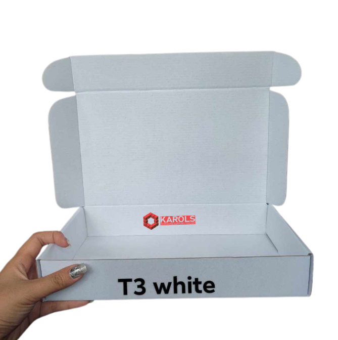 White Corrugated Mailer Box (ON HAND)