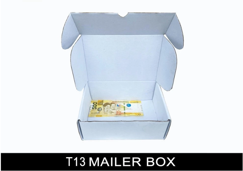 White Corrugated Mailer Box (ON HAND)