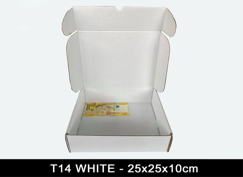 White Corrugated Mailer Box (ON HAND)