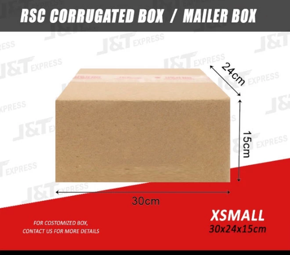 JNT Cheapest Shipping Box -Sturdy Brown Corrugated Packaging