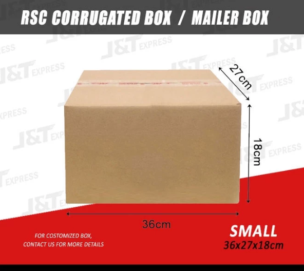 JNT Cheapest Shipping Box -Sturdy Brown Corrugated Packaging