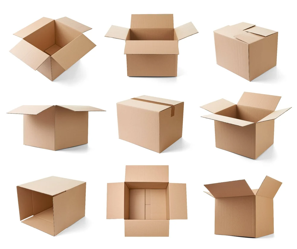 RSC Corrugated Cardboard Shipping Box - Kraft Brown, ON HAND (Multiple ...