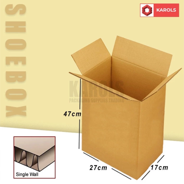 RSC Corrugated Cardboard Shipping Box - Kraft Brown, ON HAND (Multiple Sizes Available)
