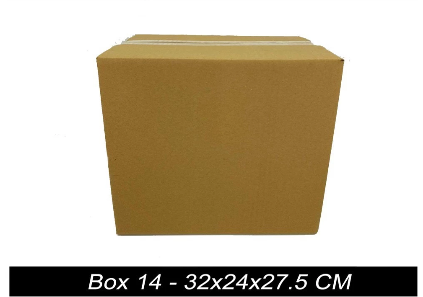 RSC Corrugated Cardboard Shipping Box - Kraft Brown, ON HAND (Multiple Sizes Available)