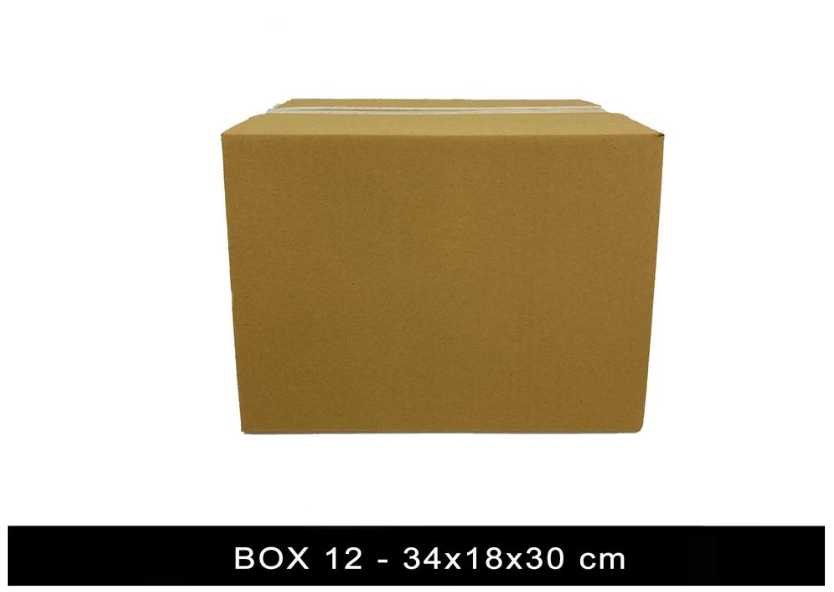 RSC Corrugated Cardboard Shipping Box - Kraft Brown, ON HAND (Multiple Sizes Available)