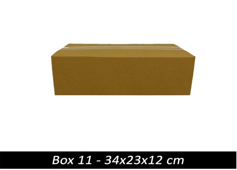 RSC Corrugated Cardboard Shipping Box - Kraft Brown, ON HAND (Multiple Sizes Available)