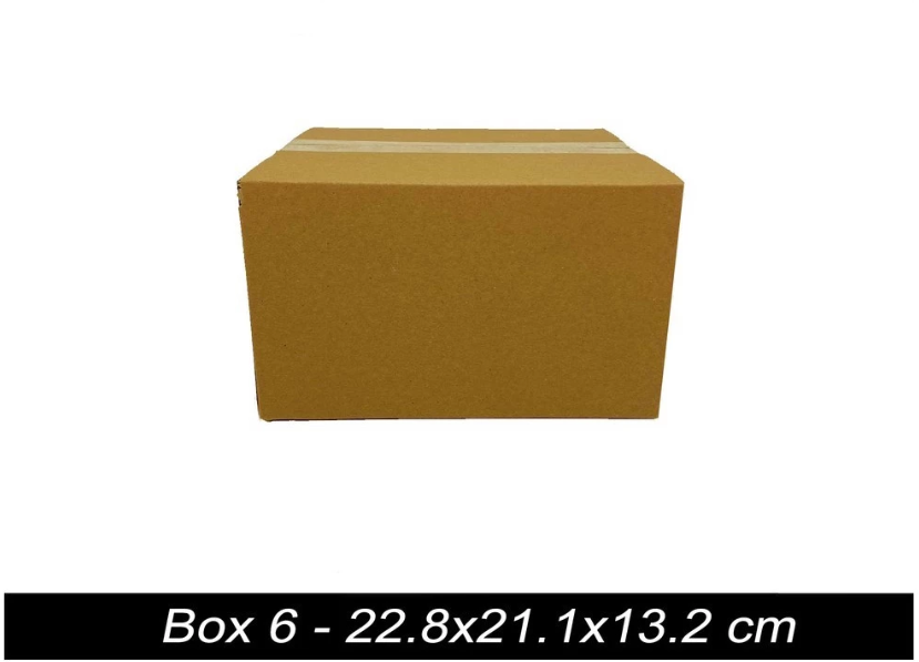 RSC Corrugated Cardboard Shipping Box - Kraft Brown, ON HAND (Multiple Sizes Available)