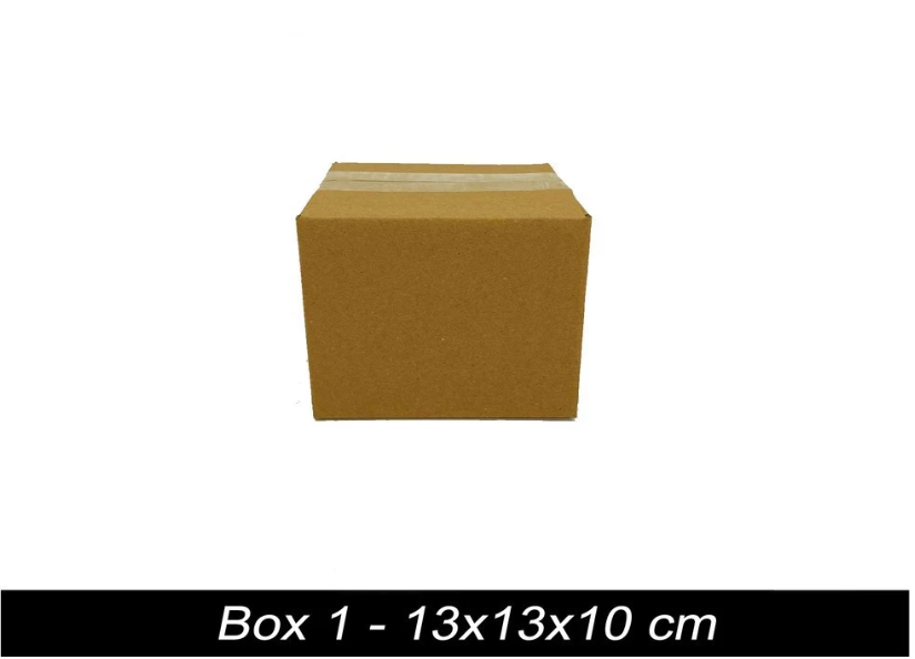 RSC Corrugated Cardboard Shipping Box - Kraft Brown, ON HAND (Multiple Sizes Available)