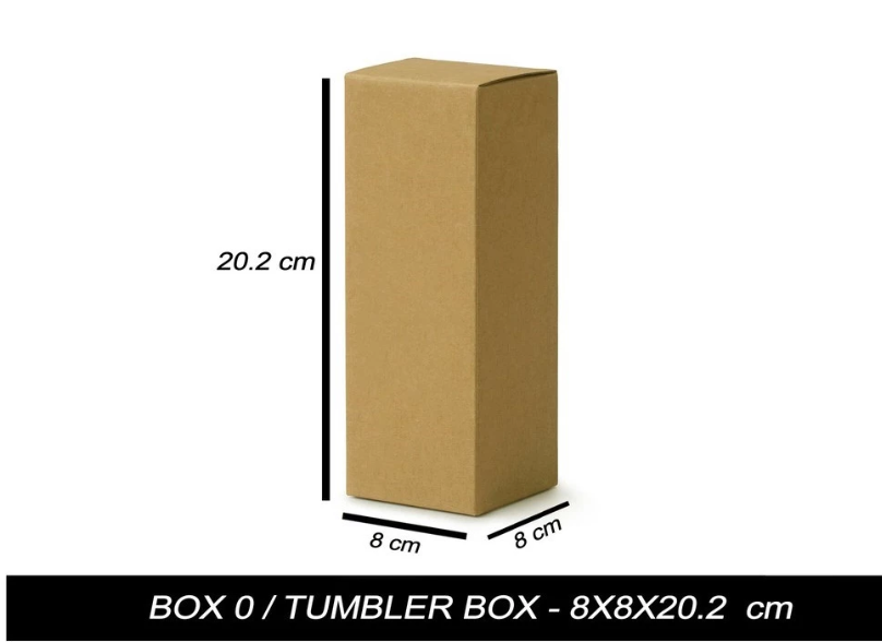 RSC Corrugated Cardboard Shipping Box - Kraft Brown, ON HAND (Multiple Sizes Available)