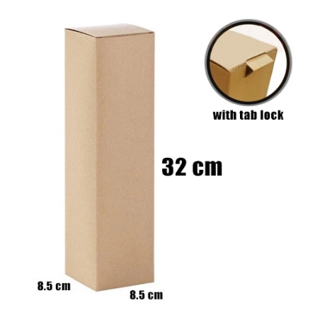 Wine Gift Box - Corrugated Cardboard Wine Packaging | Elegant & Sturdy (Single/Bulk)