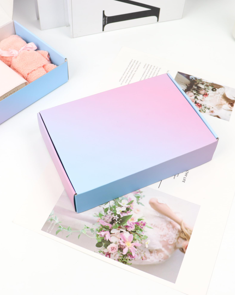 Gradient Corrugated Box Carton box