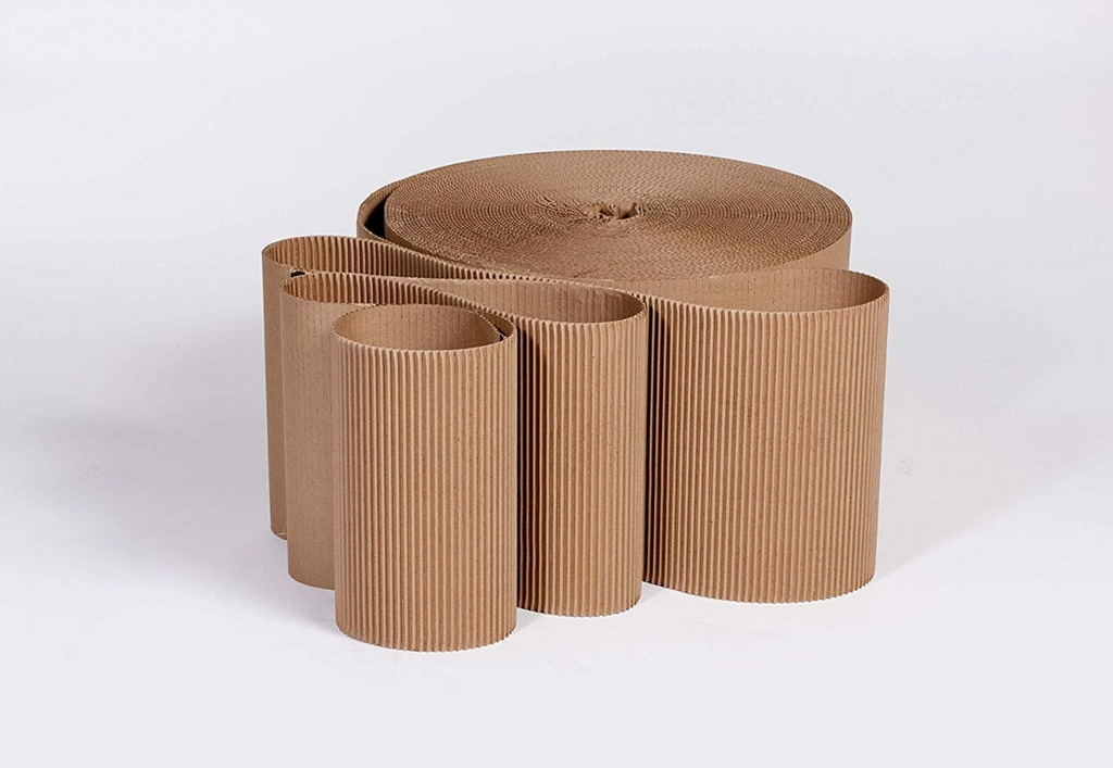 (6, 8, 9 inches) 1m Single Face Corrugated Carton Roll