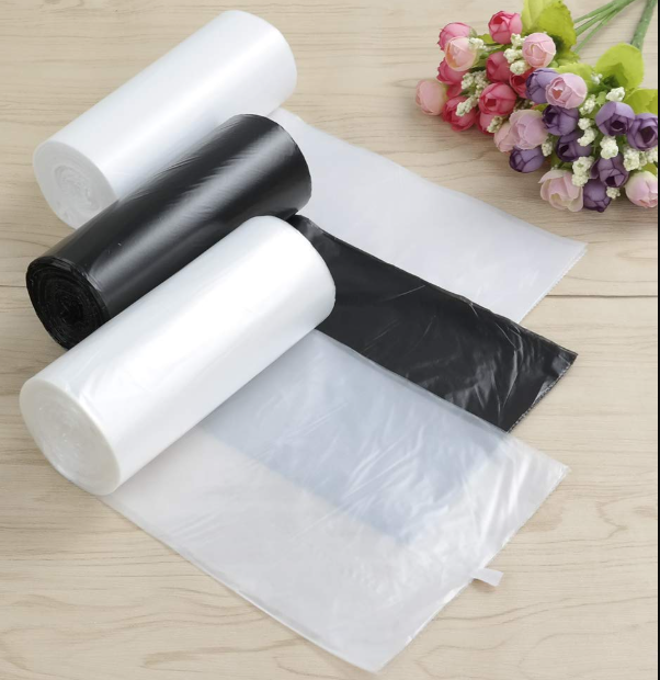 10/20pcs per roll | Trash bag Roll BLACK/CLEAR w/out Tie Garbage Bag Trash Bag