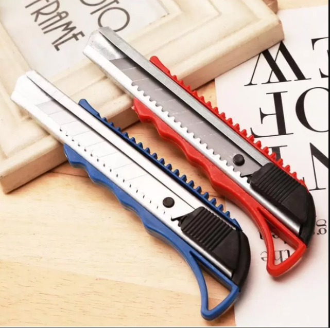 High Quality soft rubber BIG utility knife cutting paper wallpaper express box knife