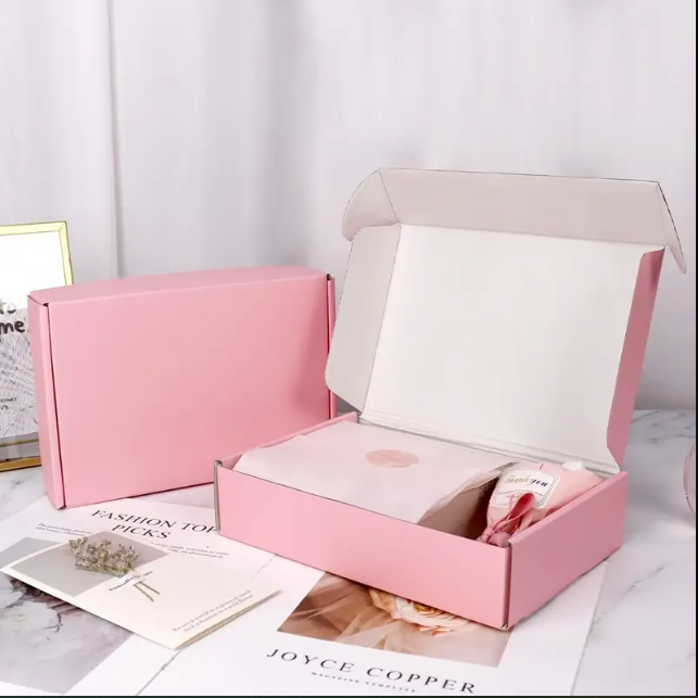 T0 Carton box corrugated packaging Kraft Brown Kraft Mailer Corrugated Box