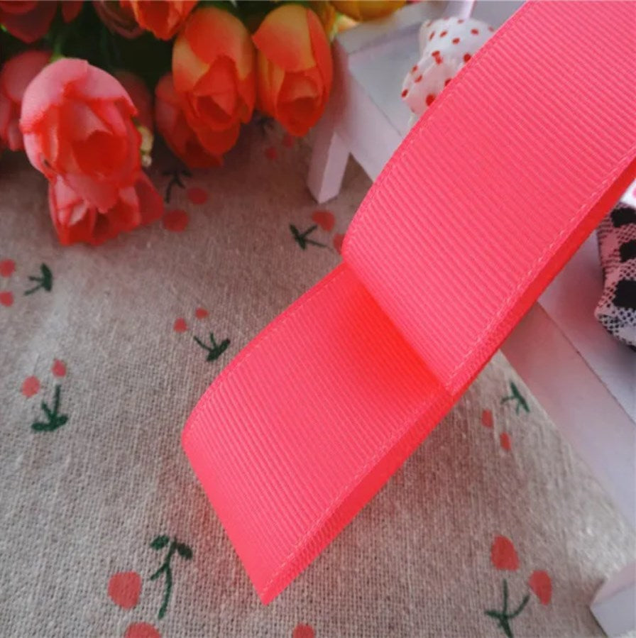 1roll 2.5cm Grosgrain Ribbon, Personalized ribbon, Gross Grain ribbon
