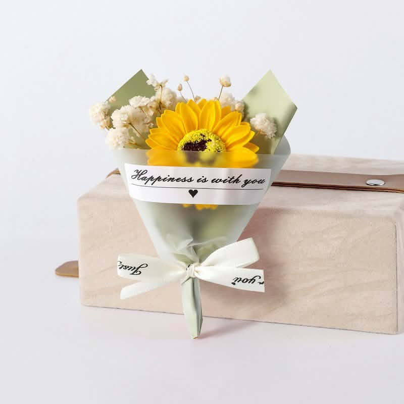 Mini Dried Flowers Gypsophila Small Bouquet, Preserved Flower Mini Bouquet