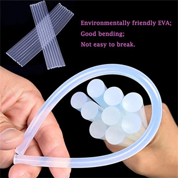 1kilo 7mm/11mm Clear Hot Melt Glue Sticks for Mini Strong Adhesive for Crafts, DIY, Project