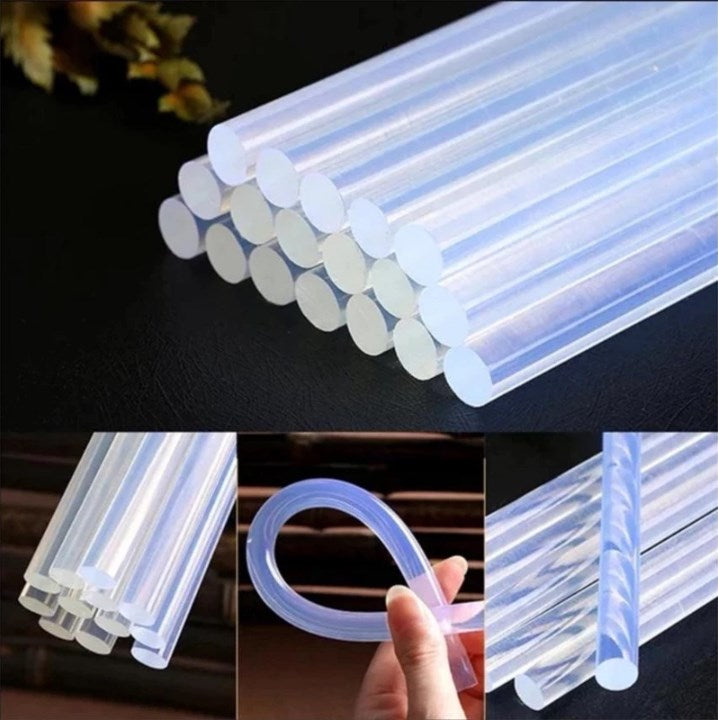 1kilo 7mm/11mm Clear Hot Melt Glue Sticks for Mini Strong Adhesive for Crafts, DIY, Project