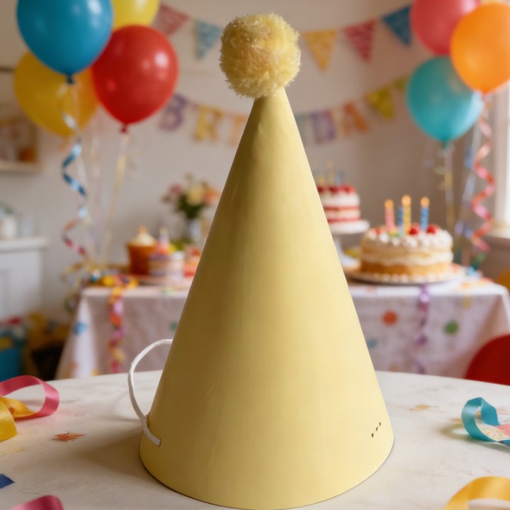 5pcs Cone Paper Party Hats Birthday Hats Set Celebration Hats for Kids Party Supplies