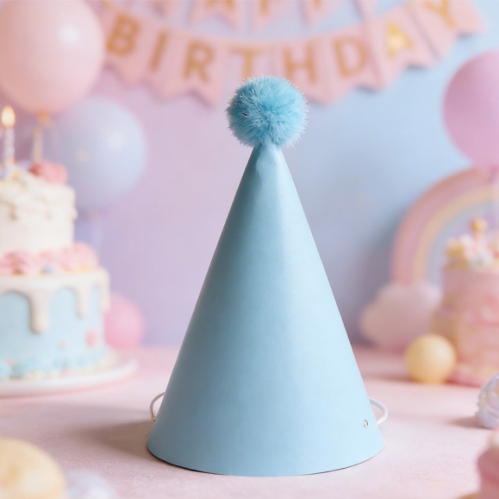 5pcs Cone Paper Party Hats Birthday Hats Set Celebration Hats for Kids Party Supplies