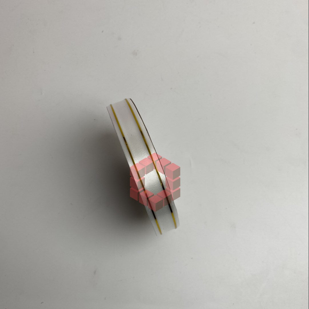 50yards | Plastic Ribbon with Double Gold Edges | Decorative Gift Wrapping Ribbon for Flower Arrang.