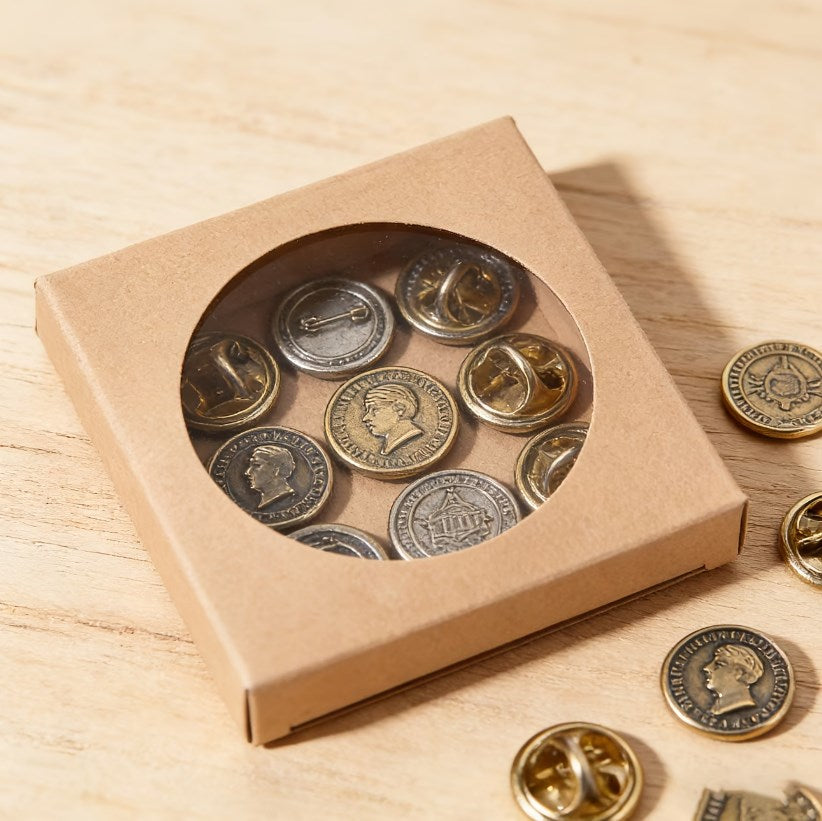50pcs Kraft Paper Coaster Packaging Box 10×10×1cm | Square Gift Box for Coasters, Crafts, Souvenirs