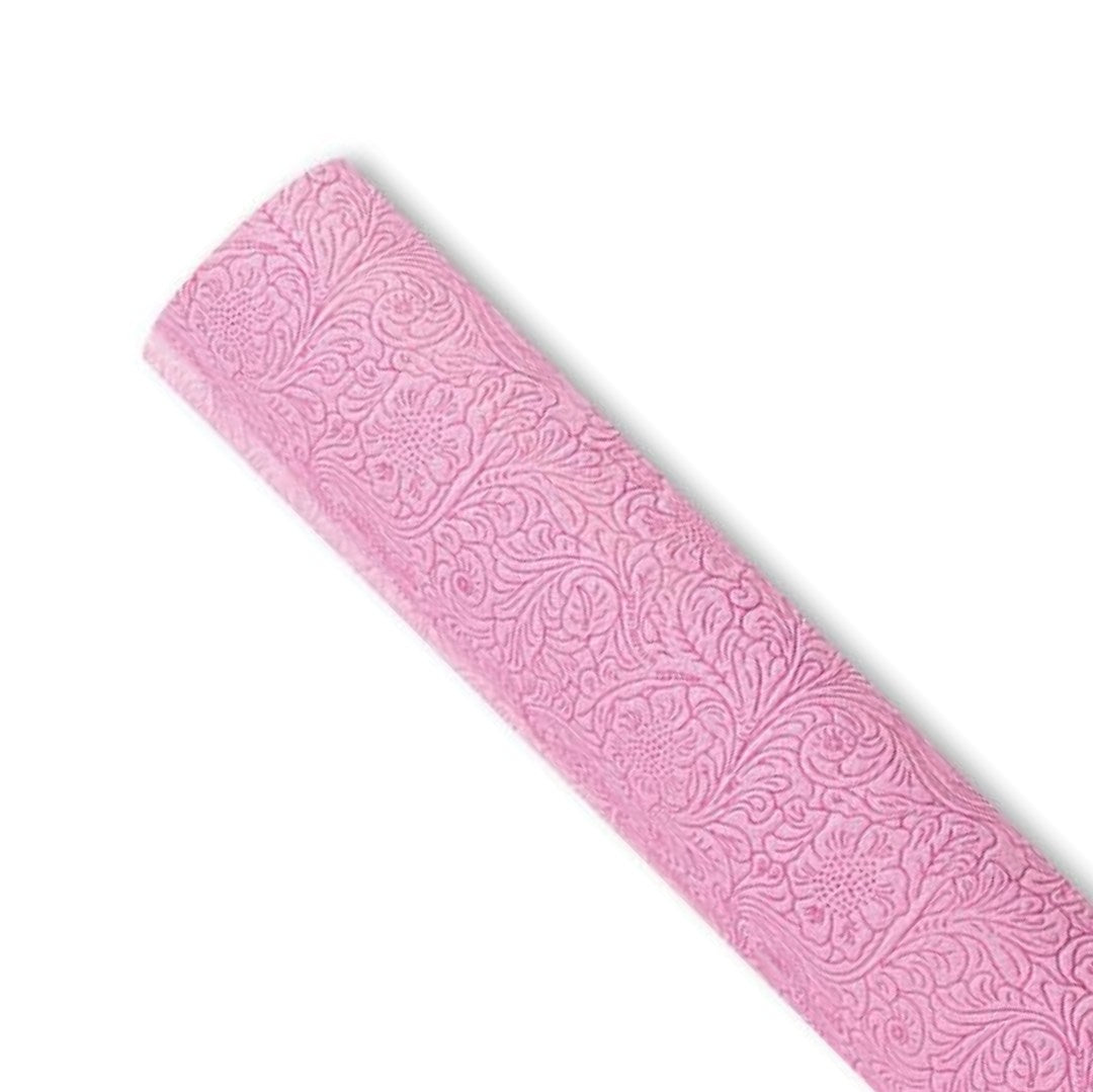 20 Sheets Embossed Flower Wrapping Paper | Premium Polyester Non-Woven Floral Bouquet Gift Wrap, DIY