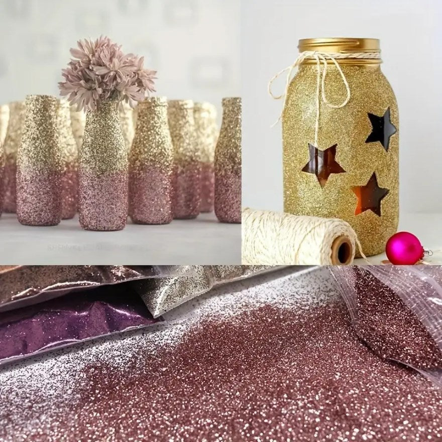 Glitters Super Fine 250g | Fine Glitter Powder for DIY Crafts, Arts, Decoration, Resin, Flowers & Ev