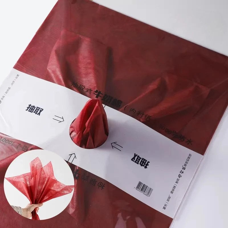 38Pcs Cotton Lining Paper Flower Wrapping Packaging Tissue Paper