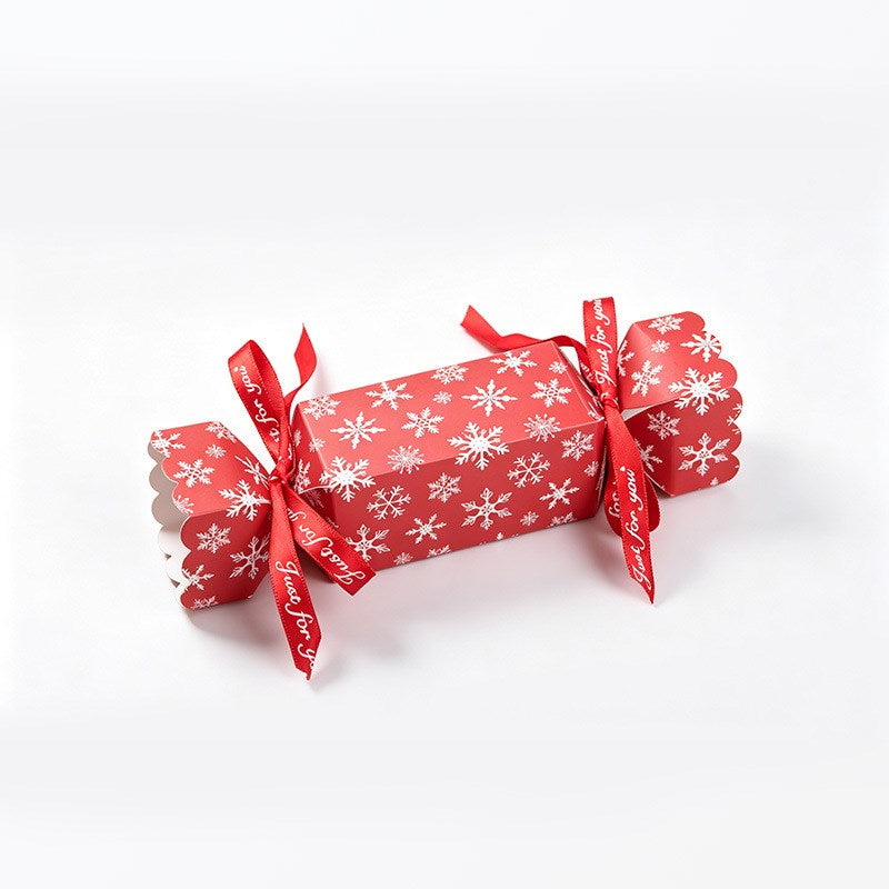10pcs Christmas Candy Shaped Gift Box Perfect for giveaways, treats, and small gifts
