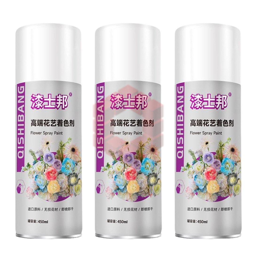 Flower Spray Paint 450ml | Magic Color Change Dye Spray Quick Dry for DIY Art & Floral Decoration