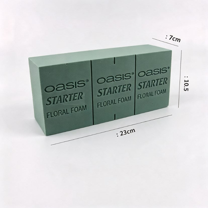 1 Box Floral Foam | 40 Bricks per Box | Green Foam for Fresh & Artificial Flower Bouquet Arrangement