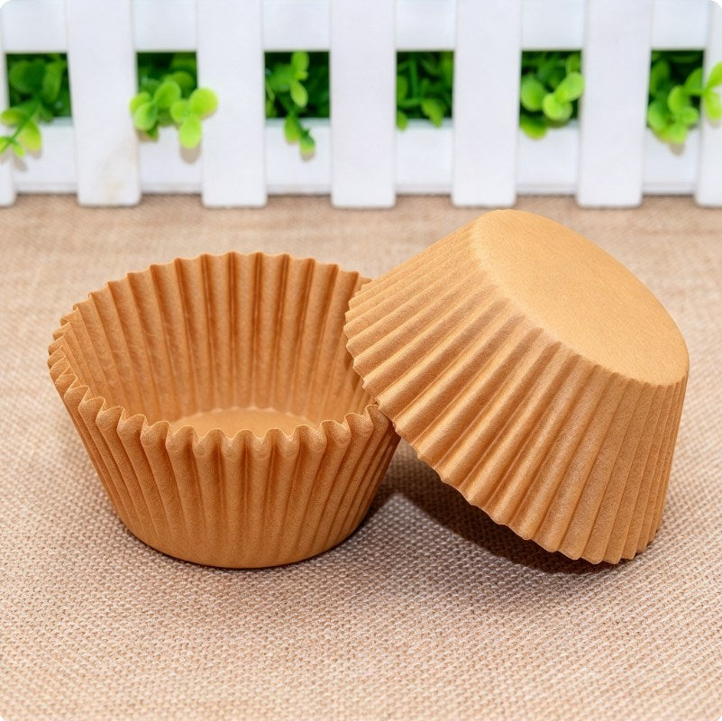100 pcs Paper Cupcake Liners Party Cake Baking Muffin Cups
