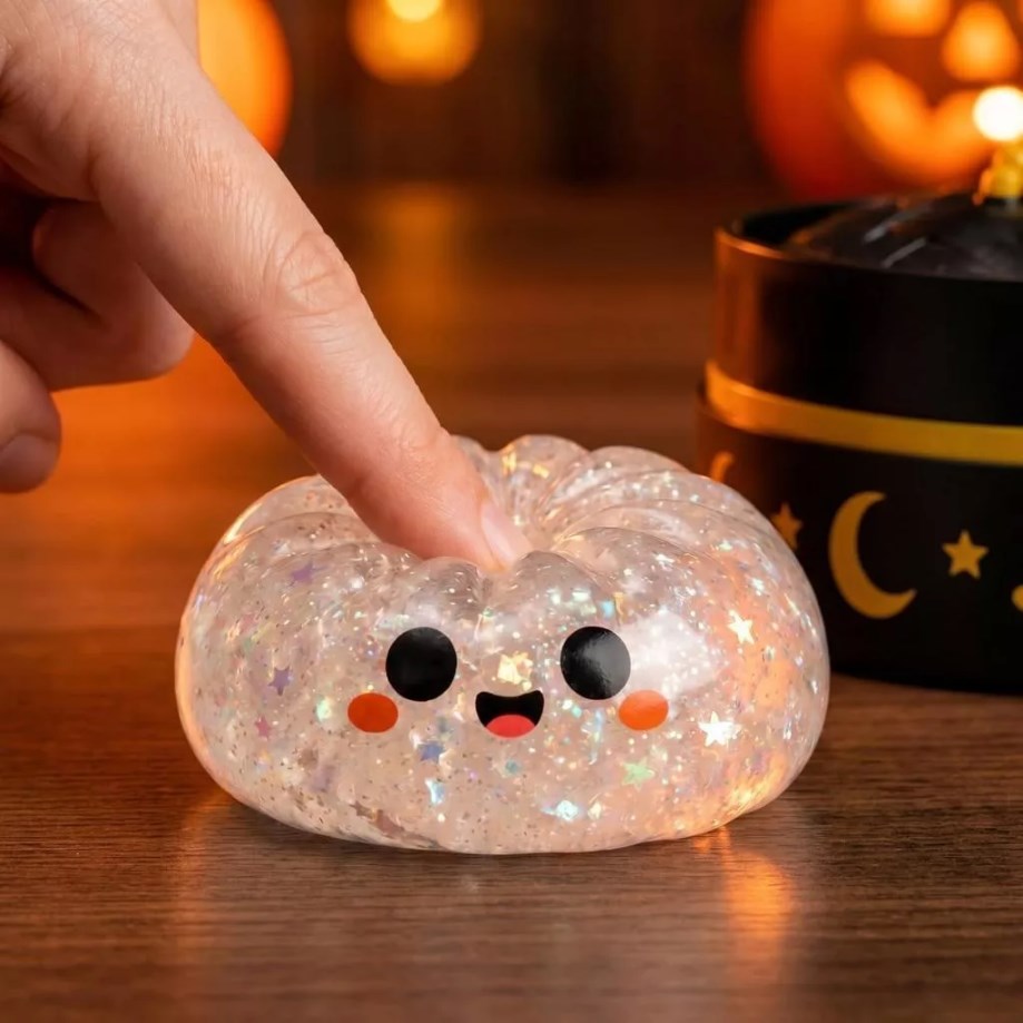 Siopao Dumpling Halloween Blind Box Squishy Toy Ghost Pumpkin Mystery Surprise