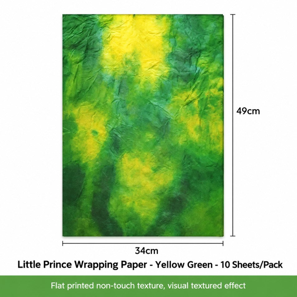 10pcs | Little Prince Rose Bouquet Wrapping Paper | Art Paper for Flower Packaging DIY Bouquet