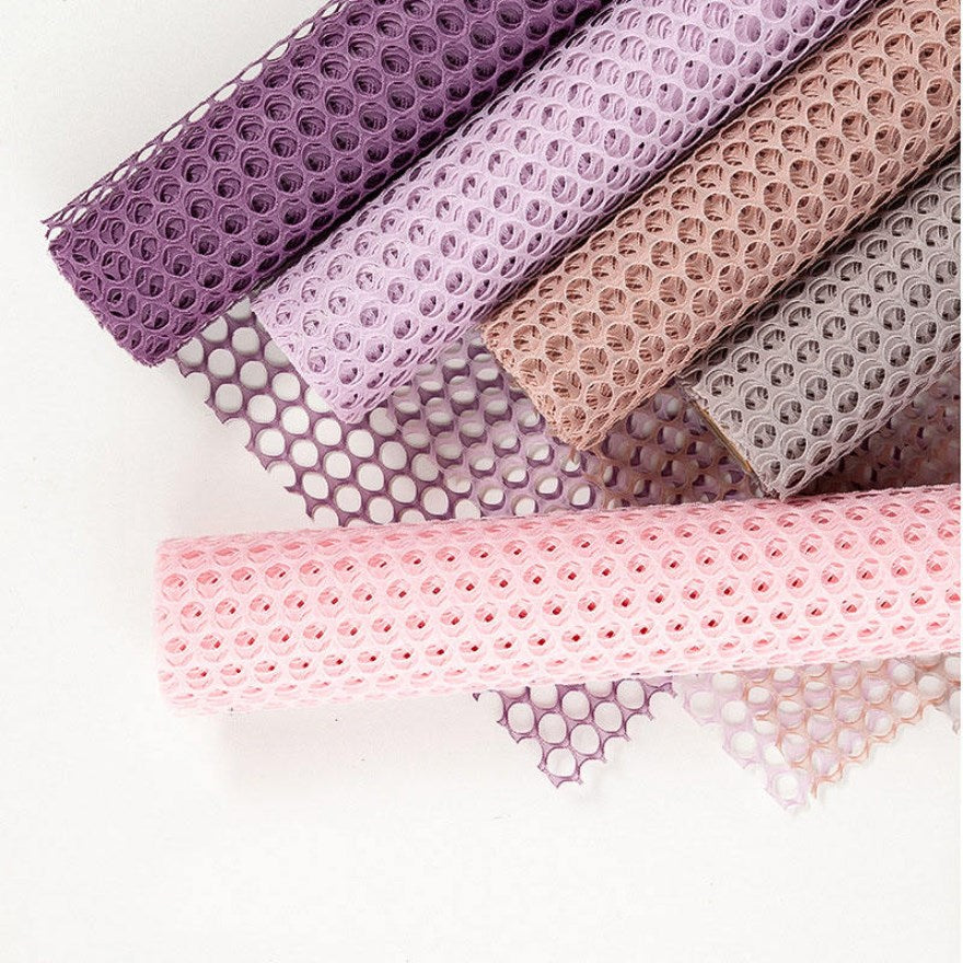 1roll | Flower Wrapping Mesh Roll Circle Net Hollow Floral Bouquet Decoration Wrap