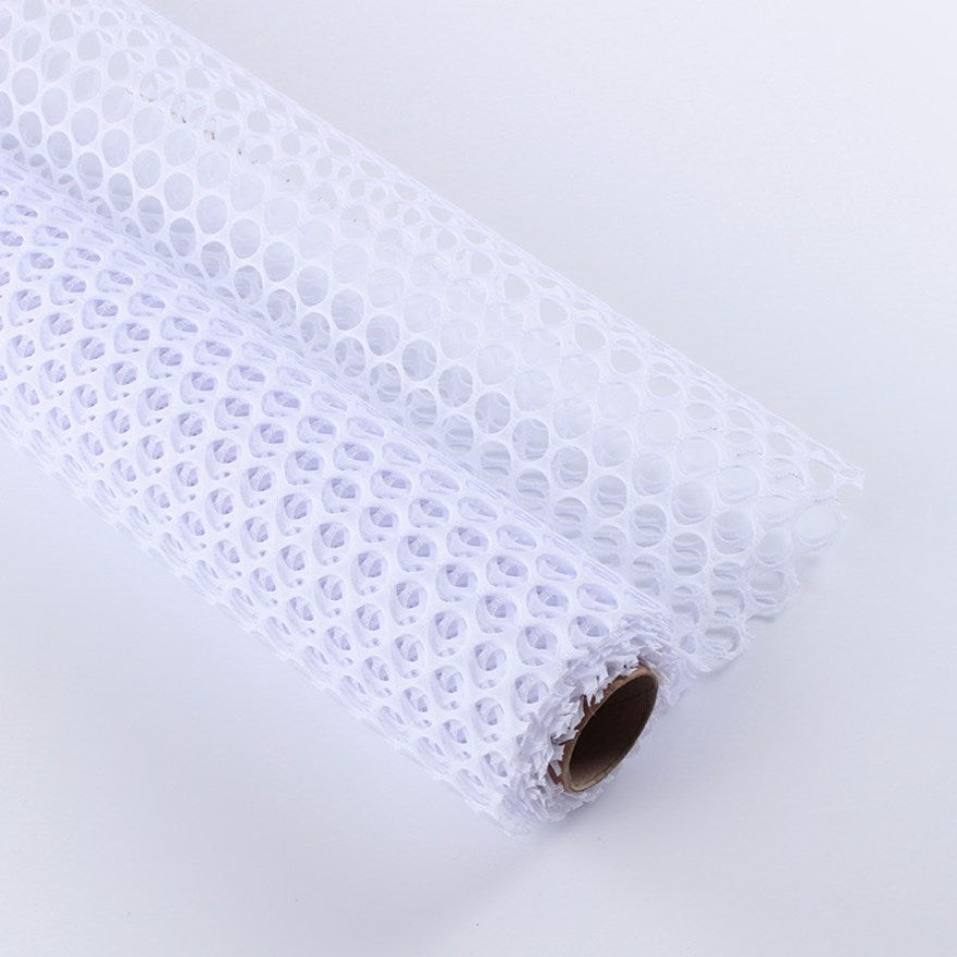 1roll | Flower Wrapping Mesh Roll Circle Net Hollow Floral Bouquet Decoration Wrap