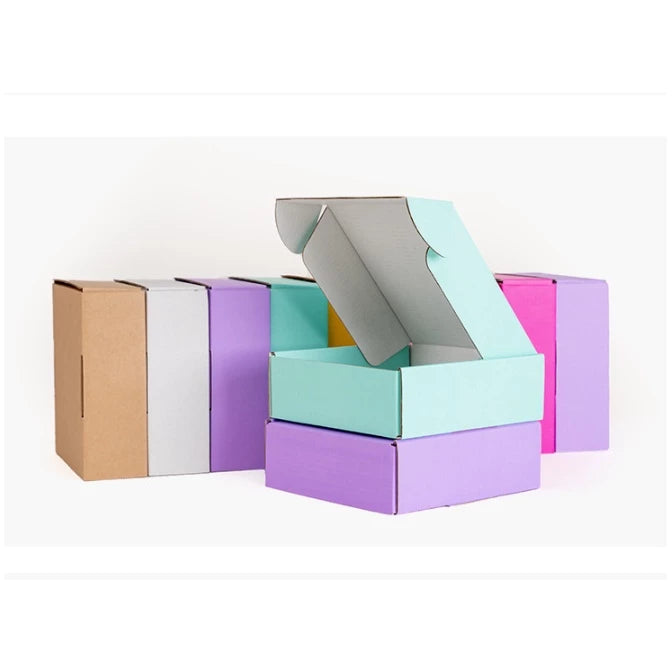 FULL COLORED High-end Carton Corrugated Cardboard Box Packaging Kraft