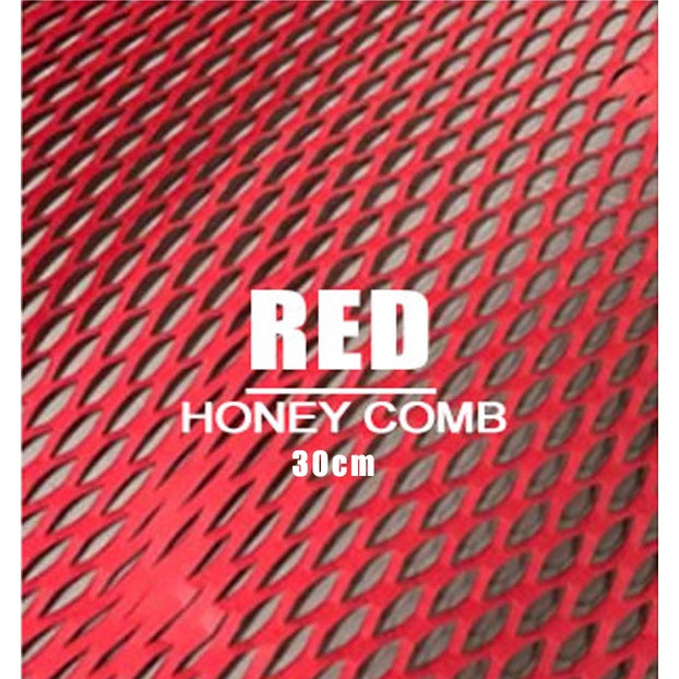 Honeycomb Kraft / Red 1 meter Wrapping Paper packaging | Eco friendly bubblewrap alternative