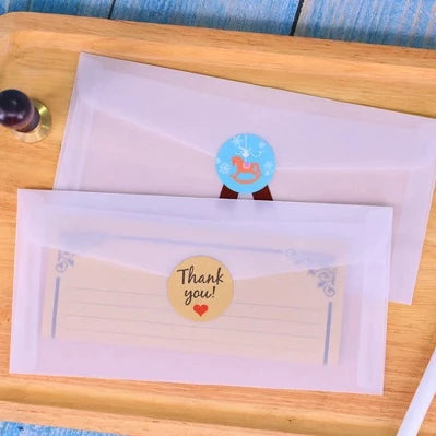 1pc | Transparent envelope for invitation / Translucent Envelope for invitation