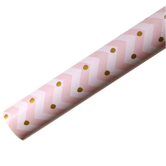 5pcs Glossy coated Paper powder cute baby printed gold birthday gift paper