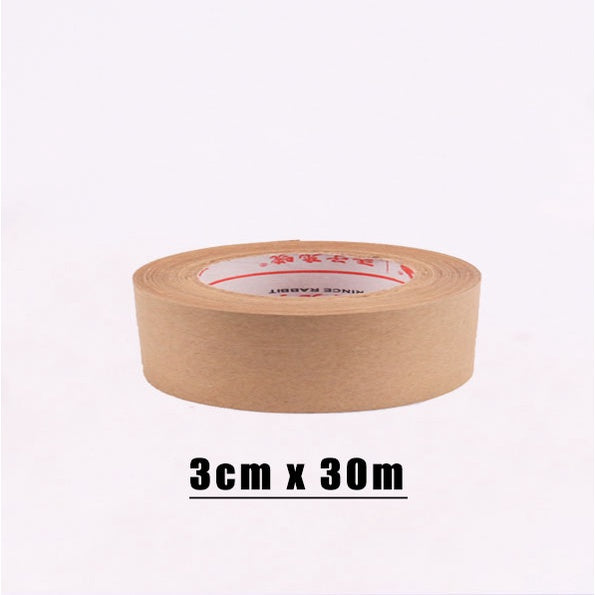 Eco-Friendly White/Kraft Paper Tape Brown paper Tape