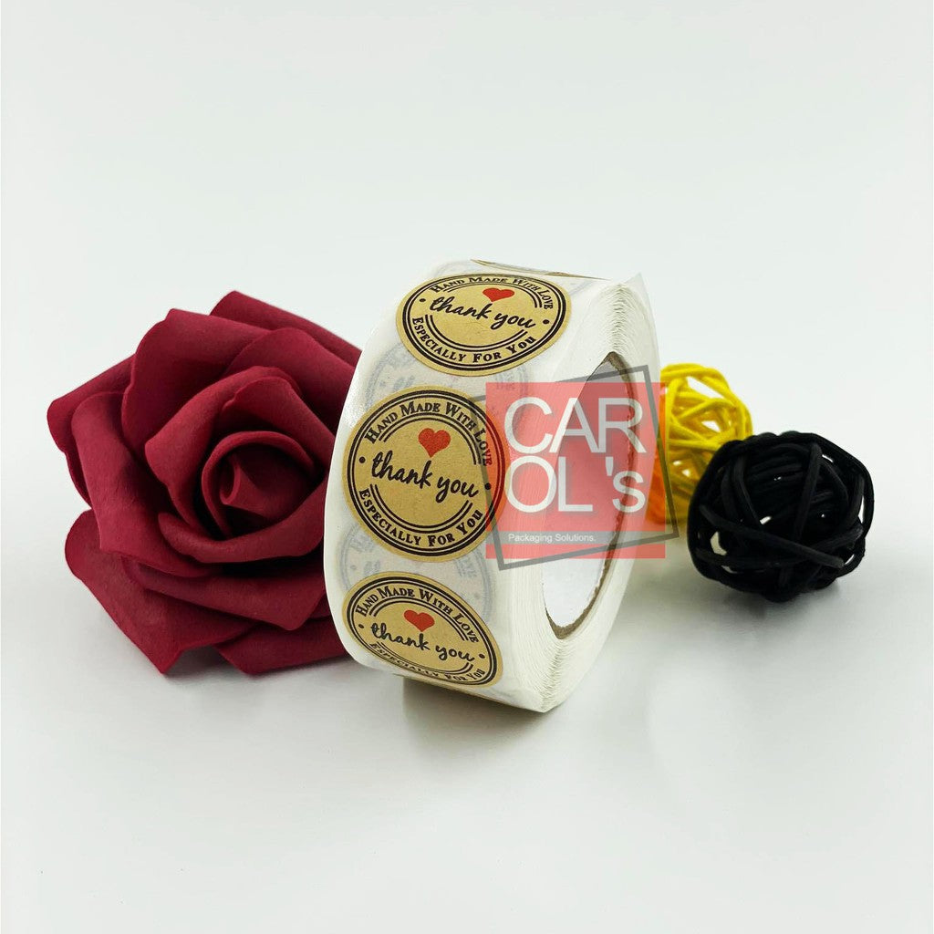 500 sheets | More Designs Stickers | self-adhesive label sealing packaging label | 2.5 cm / 1 inch