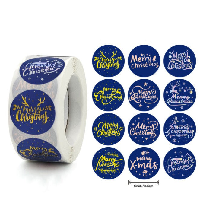 500 sheets | More Designs Stickers | self-adhesive label sealing packaging label | 2.5 cm / 1 inch