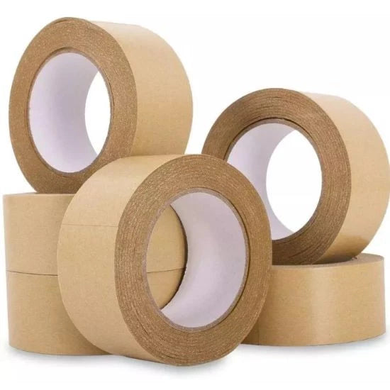 Eco-Friendly White/Kraft Paper Tape Brown paper Tape