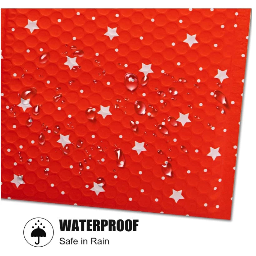 Red | Green Bubble Mailer Plastic Padded Envelope Shipping Bag Packaging